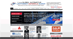 Desktop Screenshot of global-automotive-lightweight-materials-detroit.com